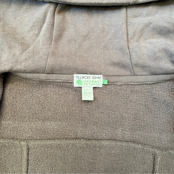 *Bundle for JB* Twice Shy Vintage 100% Organic Cotton Zipper Coat Small - Picture 7 of 10